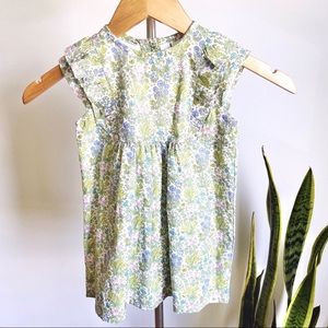Floral Print Cap Sleeve Dress Size 18/24M